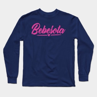 Bebesota - pink design Long Sleeve T-Shirt